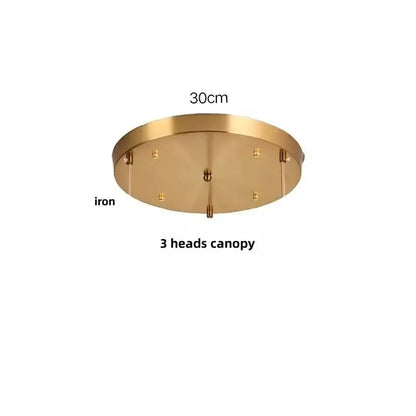 Floral Green Glass LED Pendant Light Kitchen