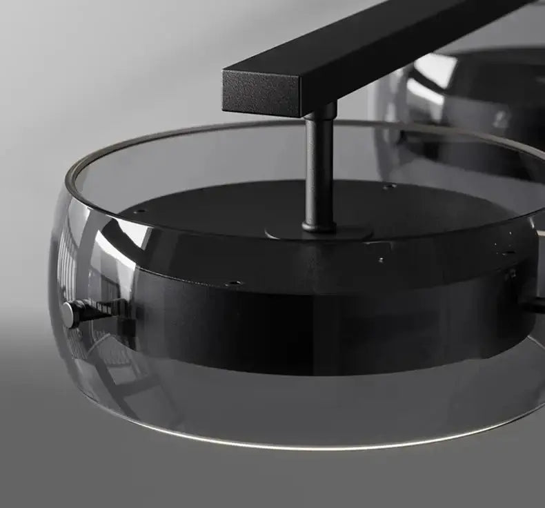 Modern Five Glass Shades Pendant Lamp For Dining