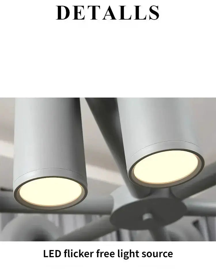 Chandelier: Decorbites two red U-shaped LED ceiling pendant lights for living room on Tampa Home & Garden Store