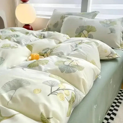Pink Floral Duvet Cover Set and Pillowcases