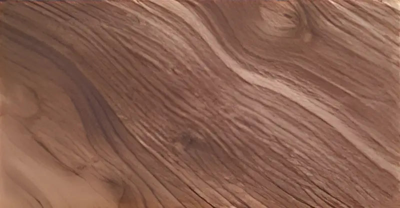 Walnut oval acrylic ceiling light surface with rich wood grain texture on Tampa Home & Garden Store
