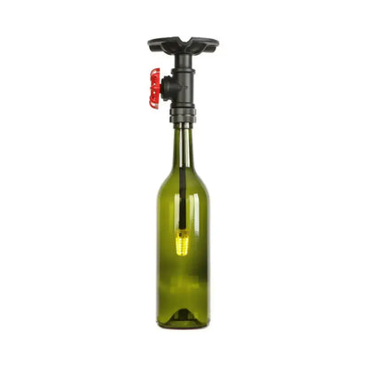 Rustic Bottle Glass Semi Flush Kitchen Lamp