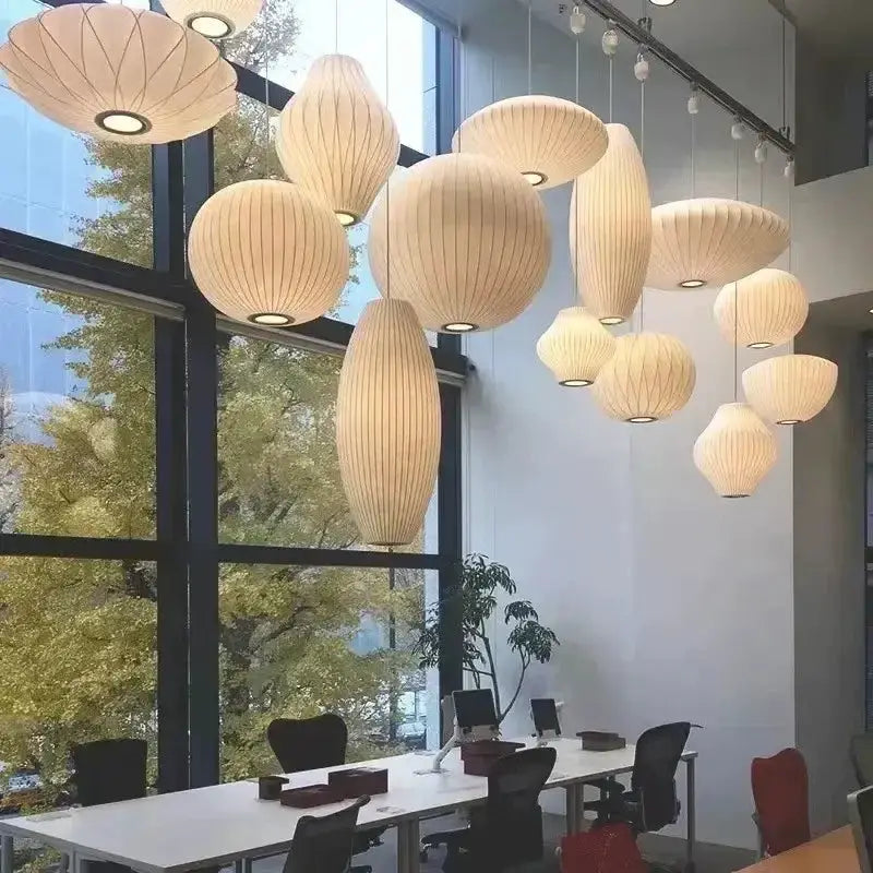 Modern White Led Pendant Lamp for Dining Room