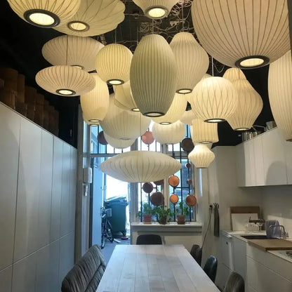 Modern White Led Pendant Lamp for Dining Room
