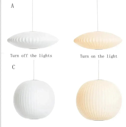 Modern White Led Pendant Lamp for Dining Room