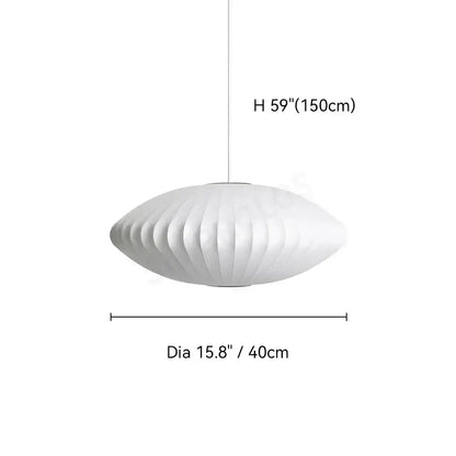Modern White Led Pendant Lamp for Dining Room