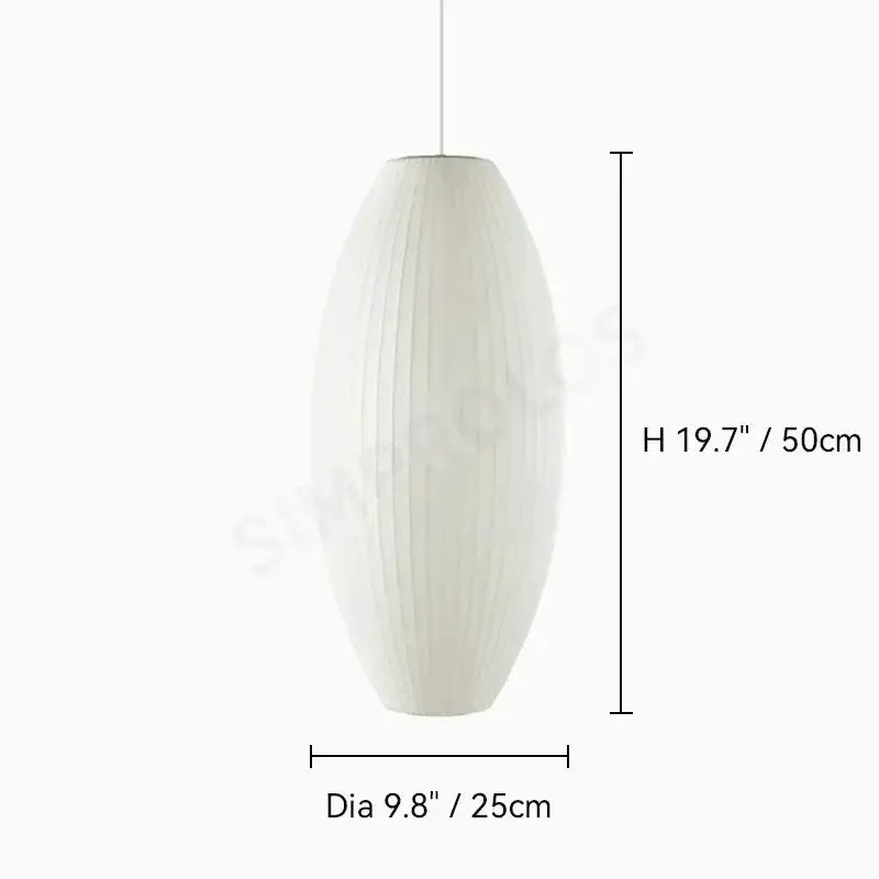 Modern White Led Pendant Lamp for Dining Room