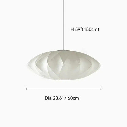 Modern White Led Pendant Lamp for Dining Room