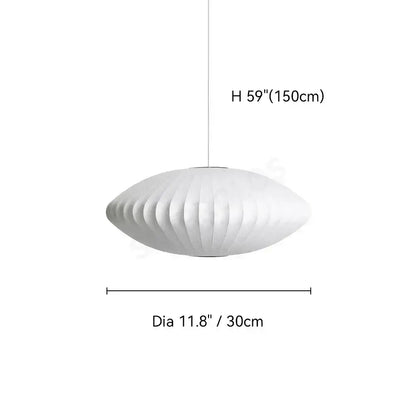 Modern White Led Pendant Lamp for Dining Room
