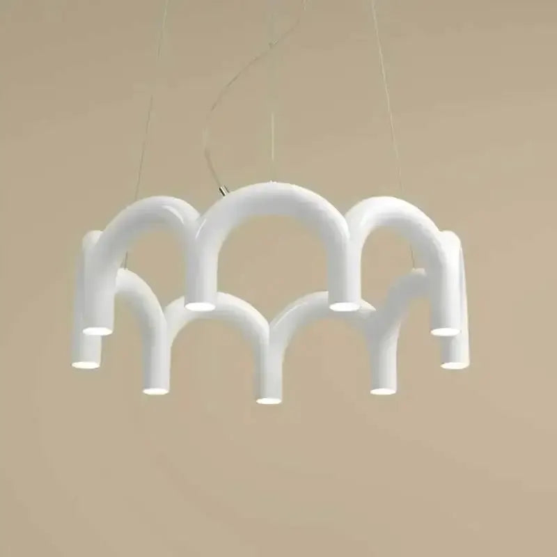 Chandelier Decorbites white u-shaped for bedroom and kitchen on Tampa Home & Garden Store