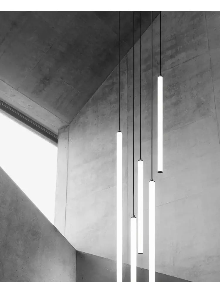 Black Led Ceiling Chandelier and Living Rooms