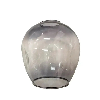 Chandelier globe-shaped smoky gray-green glass pendant shade for dining room on Tampa Home & Garden Store