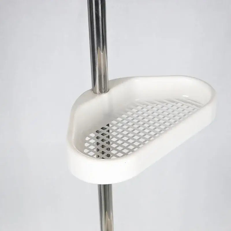 Telescopic Shower Rack Organizer - Rust-Proof Stainless Steel