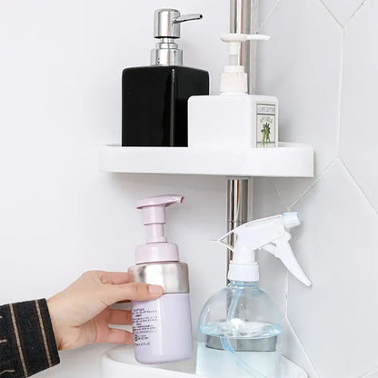 Telescopic Shower Rack Organizer - Rust-Proof Stainless Steel