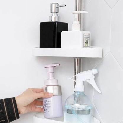 Telescopic Shower Rack Organizer - Rust-Proof Stainless Steel