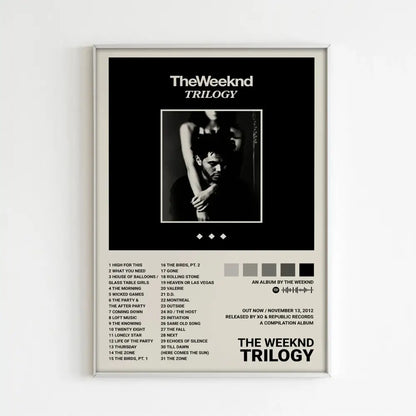 The Weeknd Music Album Posters for Home Decor