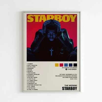The Weeknd Music Album Posters for Home Decor