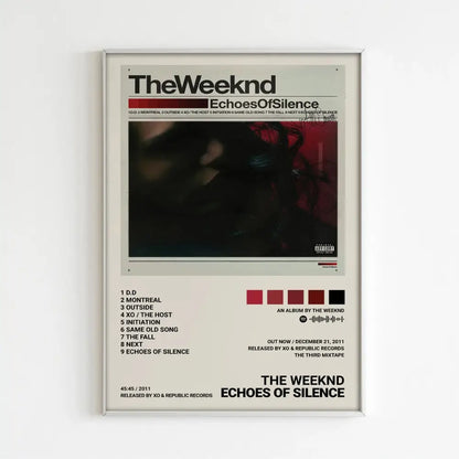 The Weeknd Music Album Posters for Home Decor