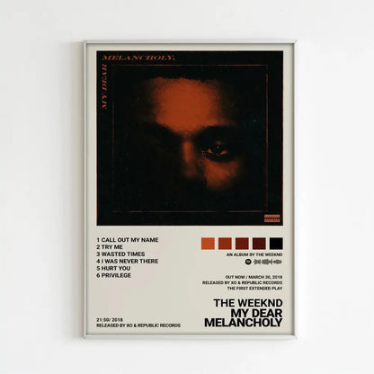 The Weeknd Music Album Posters for Home Decor
