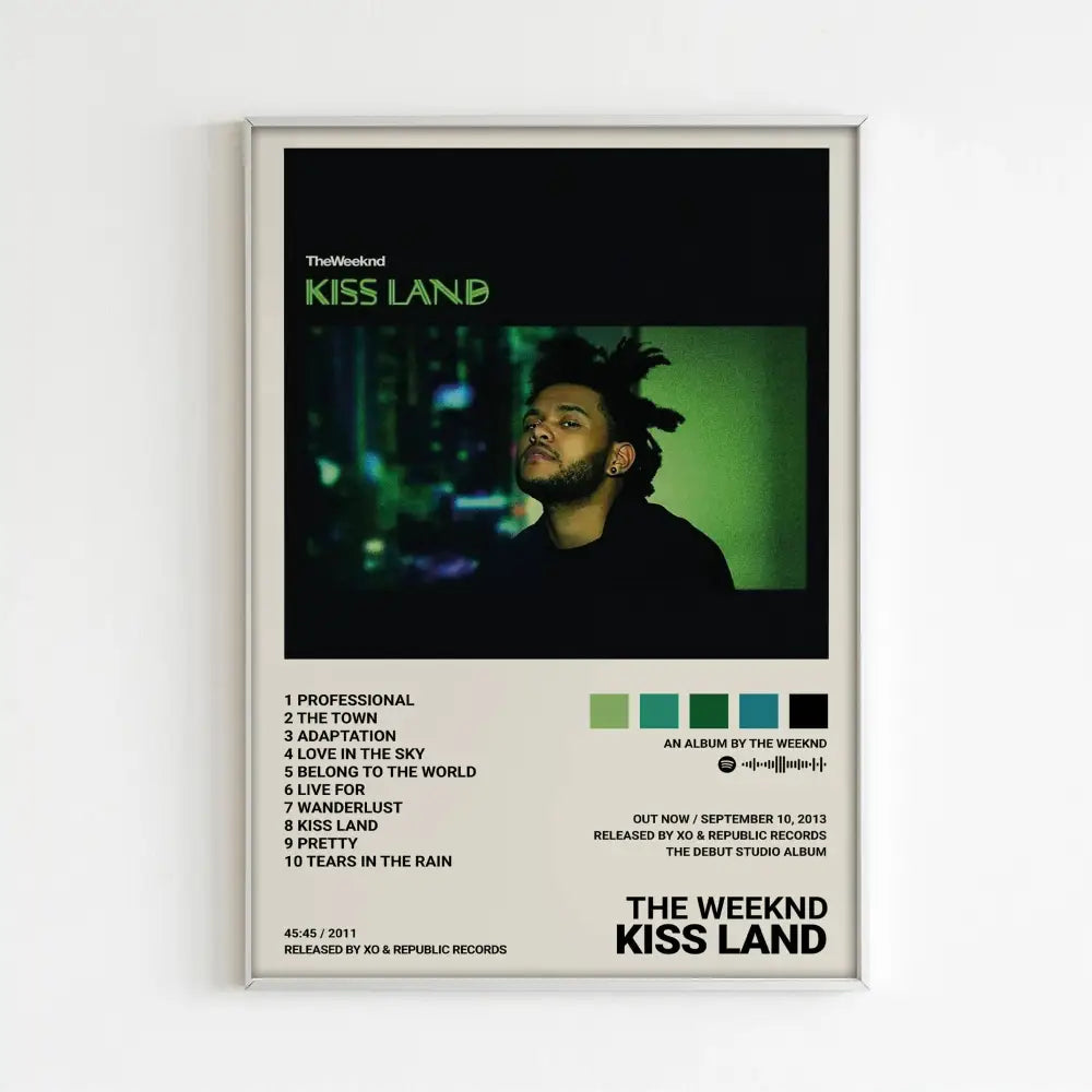The Weeknd Music Album Posters for Home Decor