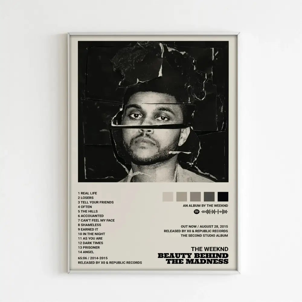 The Weeknd Music Album Posters for Home Decor