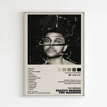 The Weeknd Music Album Posters for Home Decor