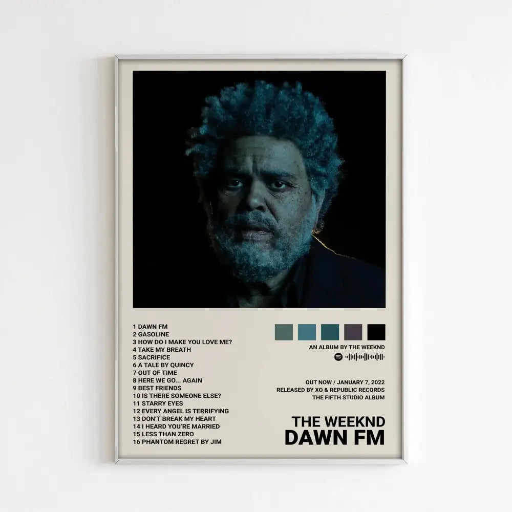 The Weeknd Music Album Posters for Home Decor
