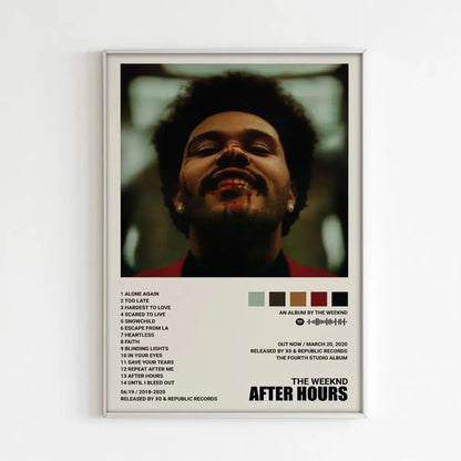 The Weeknd Music Album Posters for Home Decor