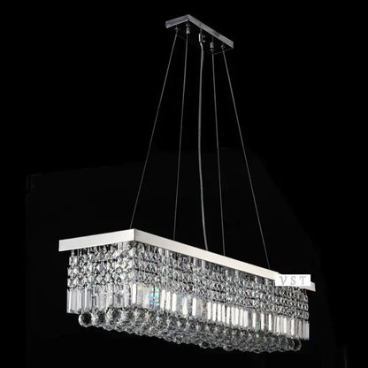 Upscale Modern Crystal Chandelier for Dining Room