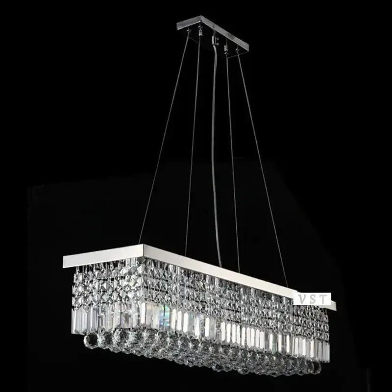 Upscale Modern Crystal Chandelier for Dining Room