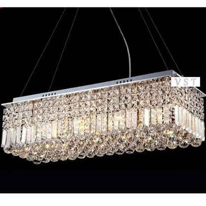 Upscale Modern Crystal Chandelier for Dining Room
