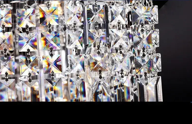 Upscale Modern Crystal Chandelier for Dining Room