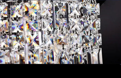 Upscale Modern Crystal Chandelier for Dining Room
