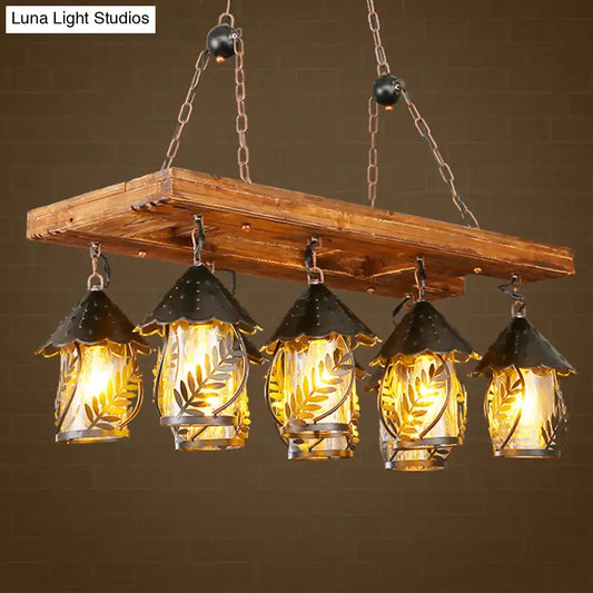 Vintage 8-Light Island Pendant Chandelier - Tampa Home & Garden Store