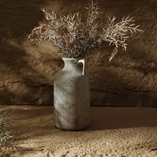 Vintage Handmade Ceramic Vase for Home Decor