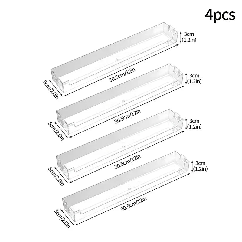Wall Mounted Transparent Storage Rack for Figures