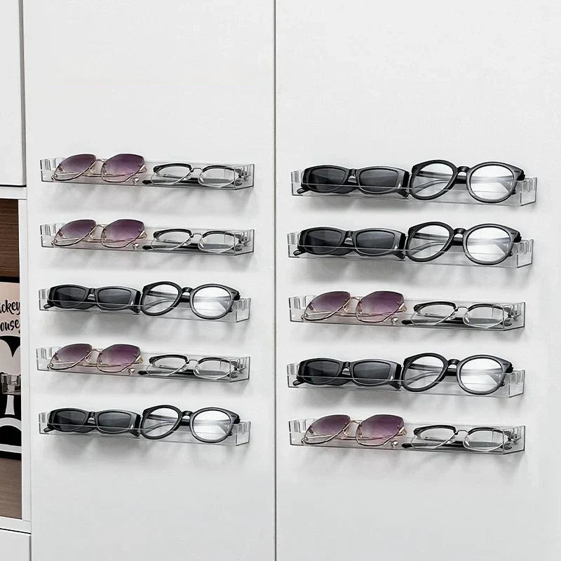 Wall Mounted Transparent Storage Rack for Figures