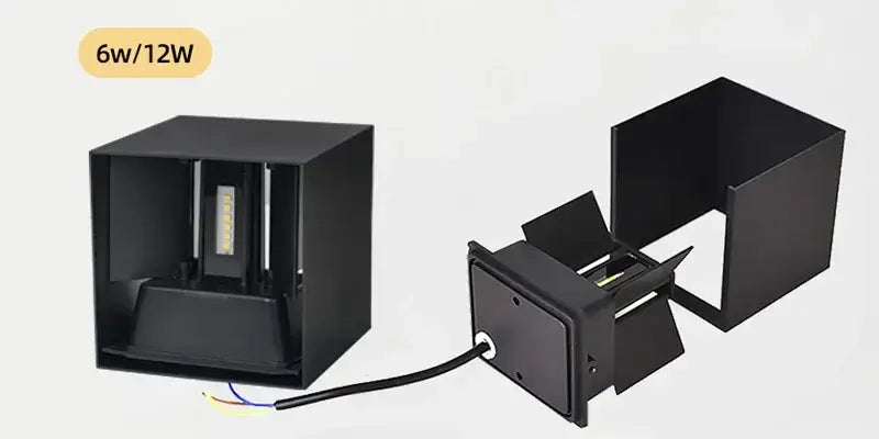 Waterproof Aluminum LED Wall Lamp - Outdoor & Indoor Lighting