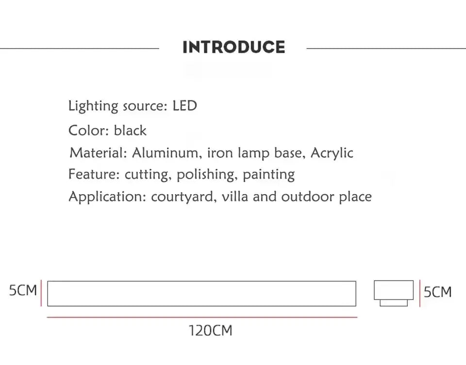 Waterproof LED Outdoor Wall Light