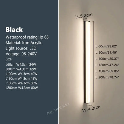 Waterproof LED Outdoor Wall Light