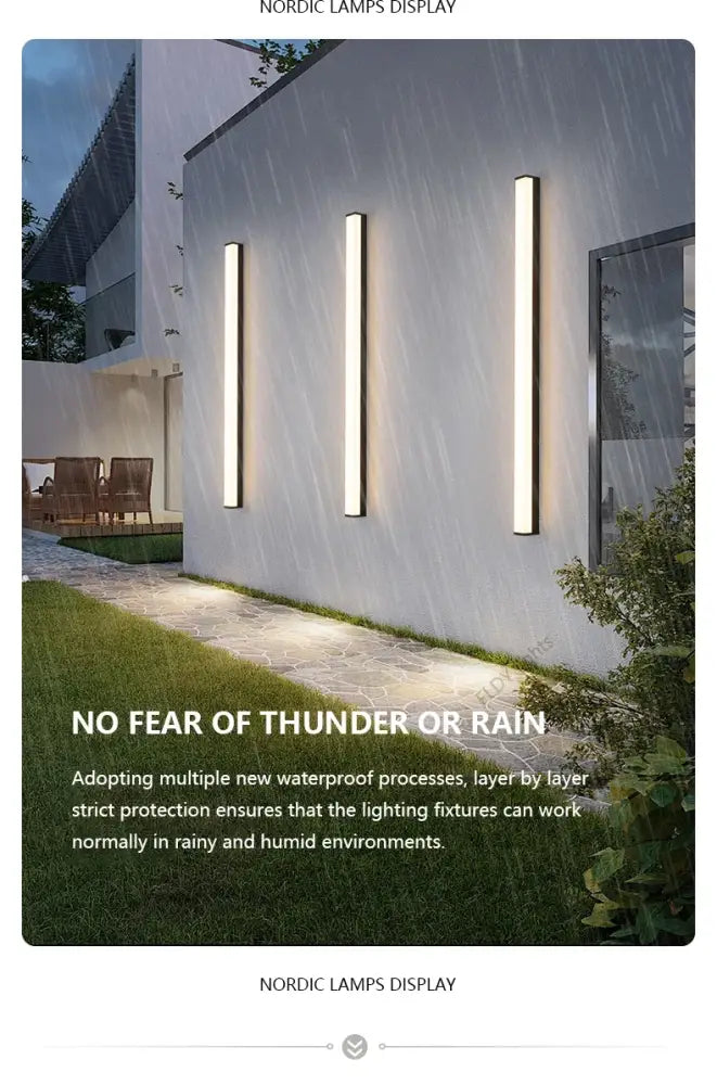 Waterproof LED Outdoor Wall Light