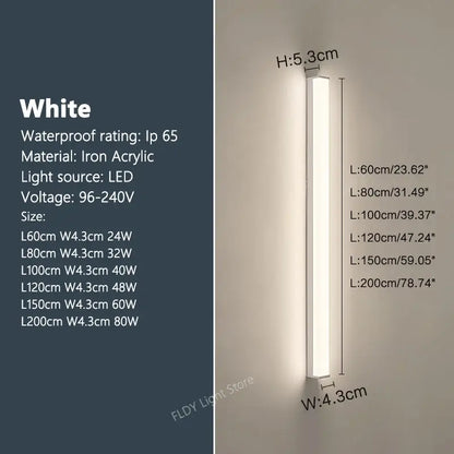 Waterproof LED Outdoor Wall Light