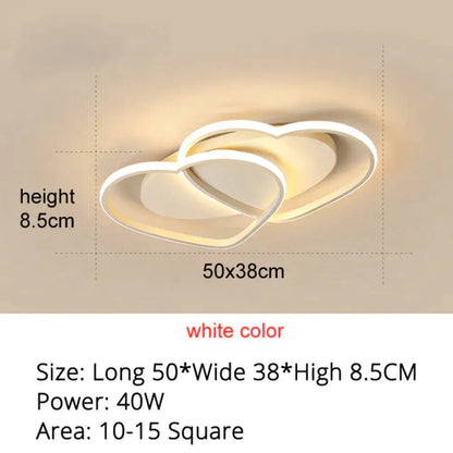White/Coffee Finish Modern LED Pendant Lights