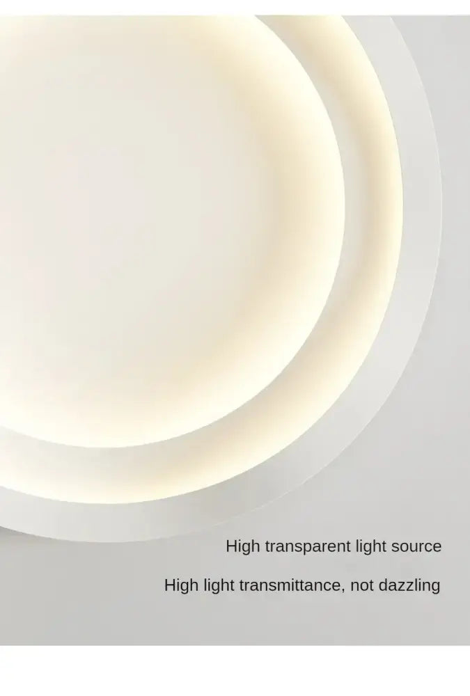 White LED Ceiling Lamps - Modern Minimalist Home Decor