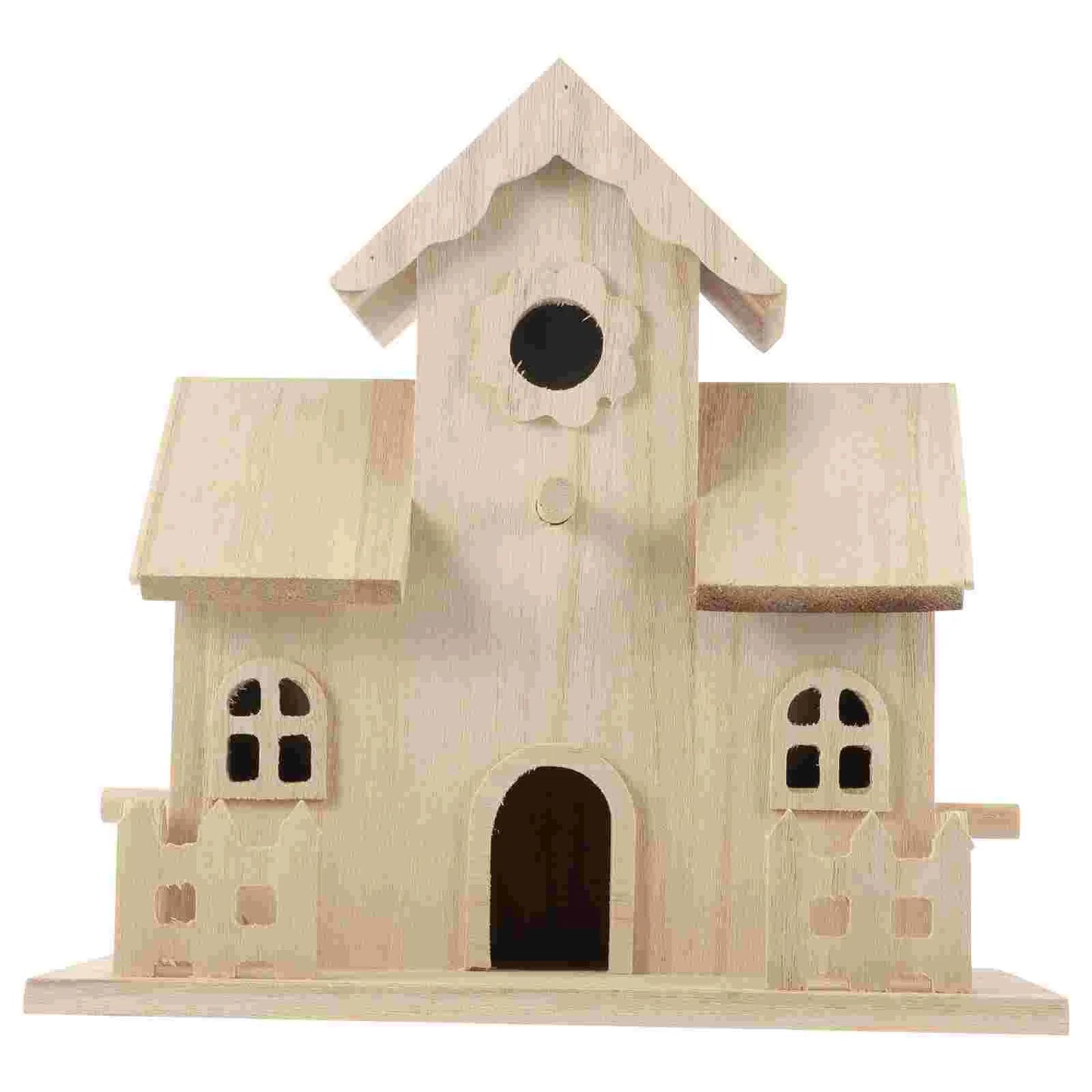 Wooden Bird Nest Box Garden Decor