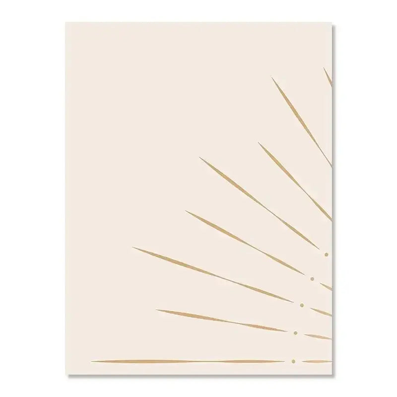 Yellow Sun Rising Horizon Wall Art