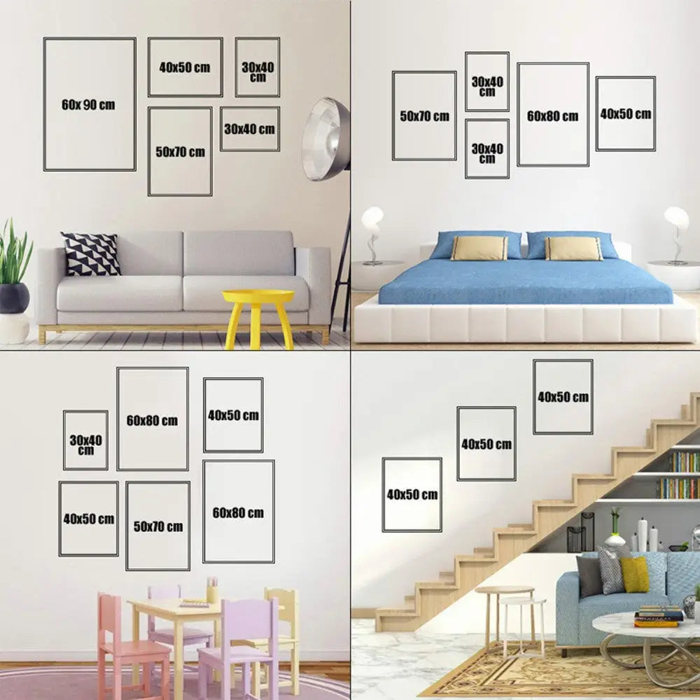 Yellow Sun Rising Horizon Wall Art