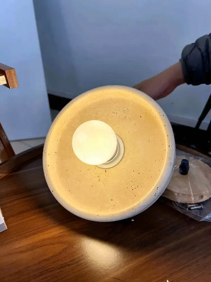 Lámpara colgante de travertino amarillo para isla de cocina