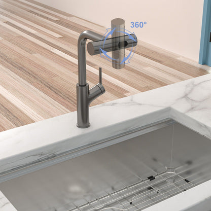 360 Degrees Pull Down Kitchen Faucet with 4 Spray