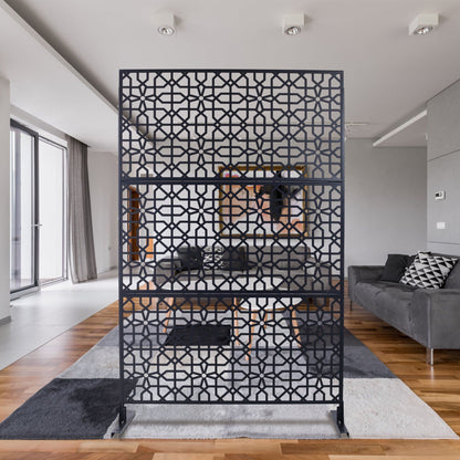 Metal Indoor and Outdoor Privacy Screen Divider
